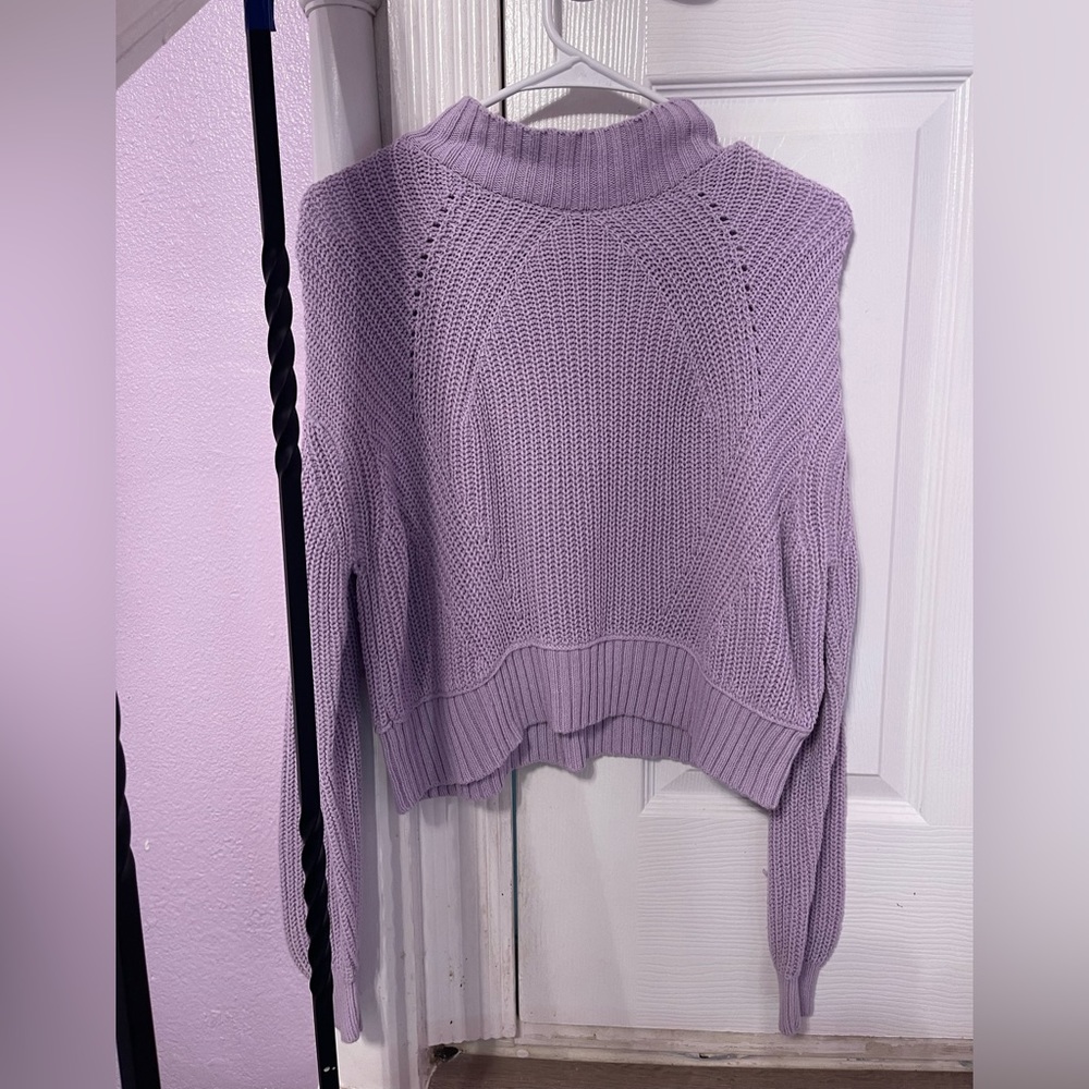 Purple sweater